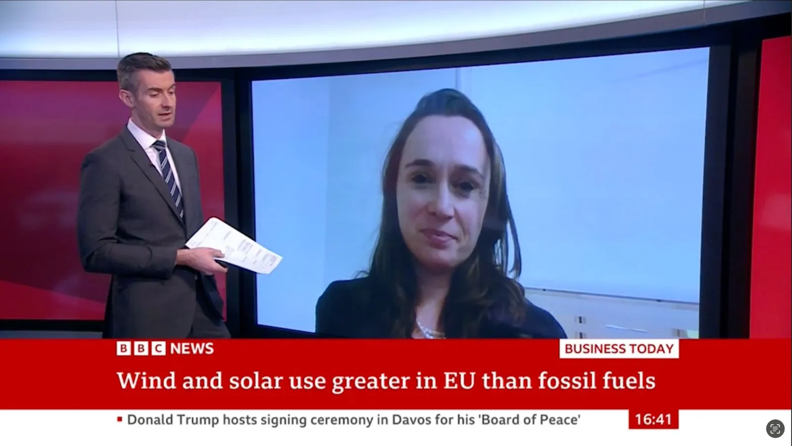 Sonia Dunlop on BBC News