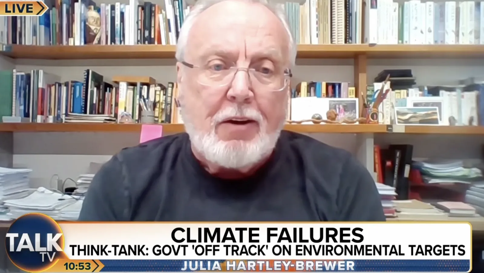 Tom Burke broadcast segment